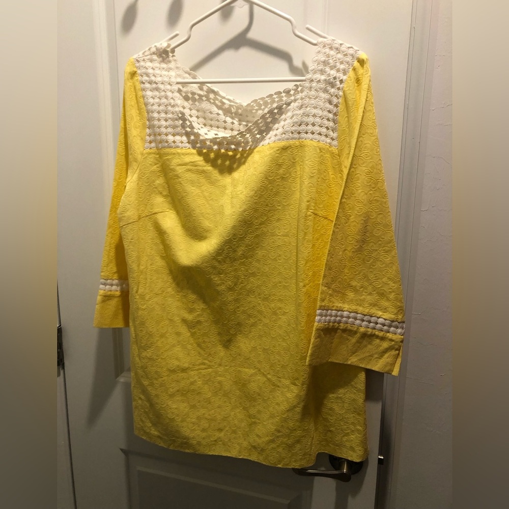 Lilly Pulitzer Bees Knees Tunic Jacquard Lilly Lace